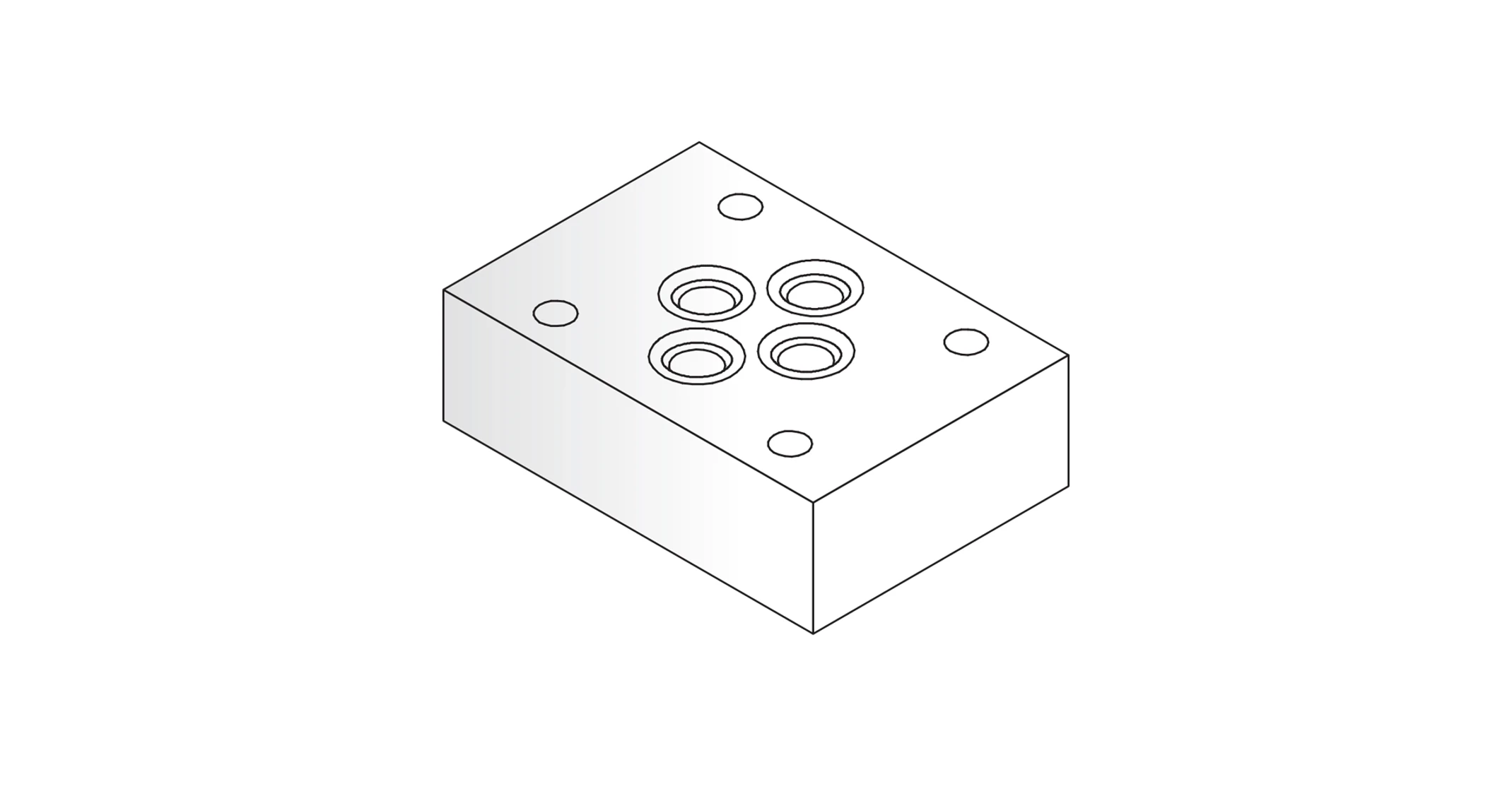 Ng06 Pattern End plate - NG06 - ES 06-00-20-3 - 2mp - Hidraulika Store - Hydraulics ...
