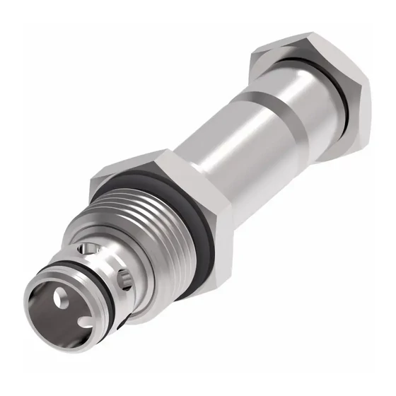 Ülékes szelep - 2/2 - NO - SAE08 (UNF 3/4" - 12,6/27,6) - SV15-8-O - 37l/min - 350bar Ülékes szelep - 2/2 - NO - SAE08 (UNF 3/4" - 12,6/27,6) - SV15-8-O - 37l/min - 350bar