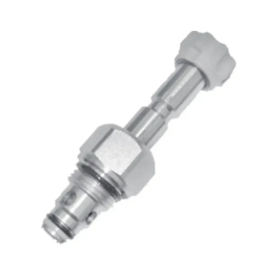 Ülékes szelep - 2/2 - NO - SAE08 (UNF 3/4" - 12,7/27,5) - 350bar - 40l/min+kézi seg. Ülékes szelep - 2/2 - NO - SAE08 (UNF 3/4" - 12,7/27,5) - 350bar - 40l/min+kézi seg.