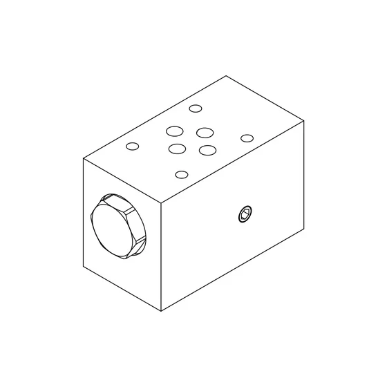 45 liter tolattyús Áramosztó-összegző közlap - HVLOK042M40
