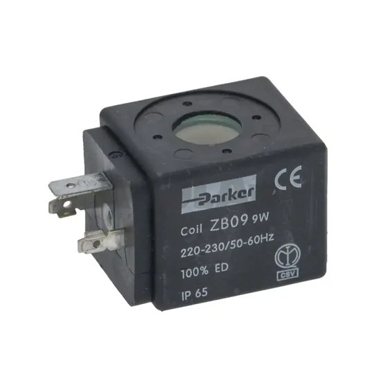 Mágnestekercs - 230VAC - d:14,0 l:33 - ZB09 - 9W Mágnestekercs - 230VAC - d:14,0 l:33 - ZB09 - 9W