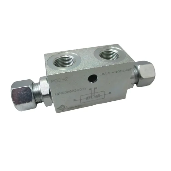 3/8" csővezetékes Kettős vezérelt visszacsapó - HVVWCKG06GC