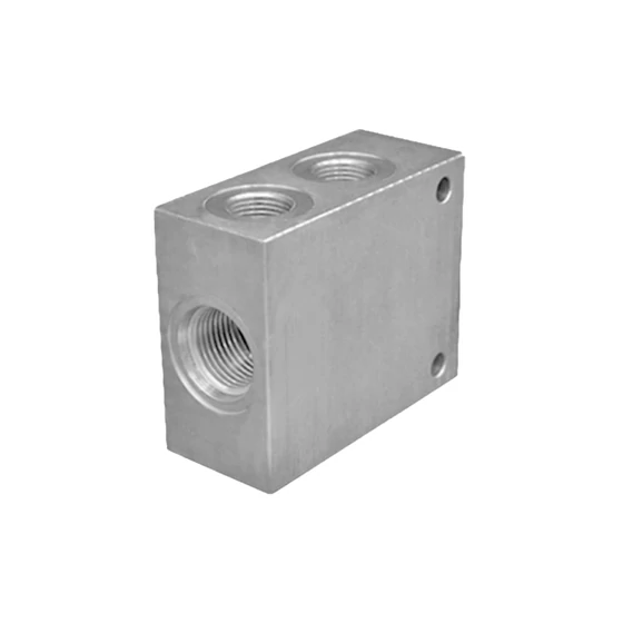 2 utas SAE08 G3/8" kézi seg. acél Szelepház - HVGH2S08238E