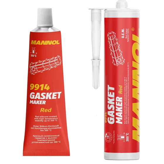 Tömítő paszta - MANNOL 9914 / 85g - gyorsan keményedő, piros Tömítő paszta - MANNOL 9914 / 85g - gyorsan keményedő, piros