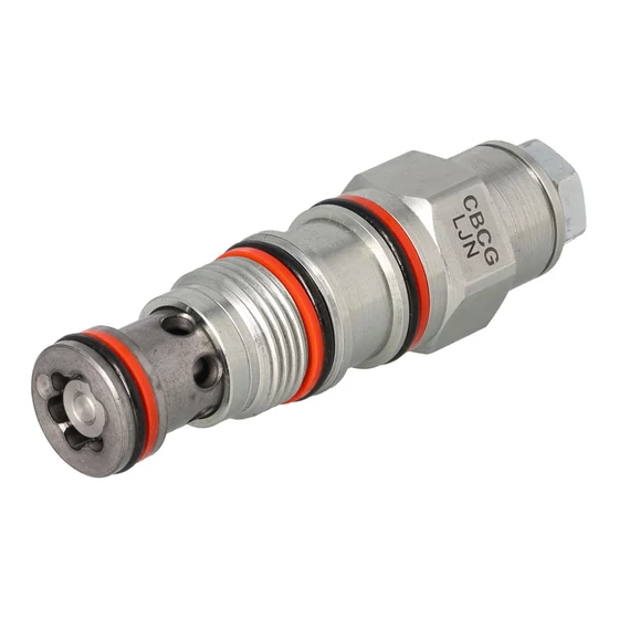 Fékszelep patron - CBCG-LJN - T-11A - 60l/min - 140-350bar Fékszelep patron - CBCG-LJN - T-11A - 60l/min - 140-350bar