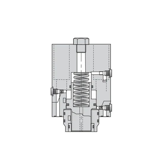NA50 C18DB107E50/0U99009900F Ülékes szelep - HVUK50PRC18DB107U99