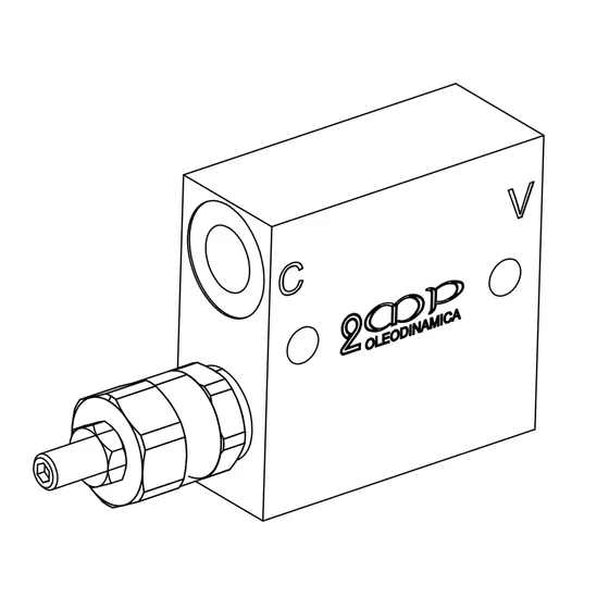 50-220bar SVDA-01-10-003-B00-N-H G1/4" alu csővezetékes Sorrendszelep - HVNSCG042M220