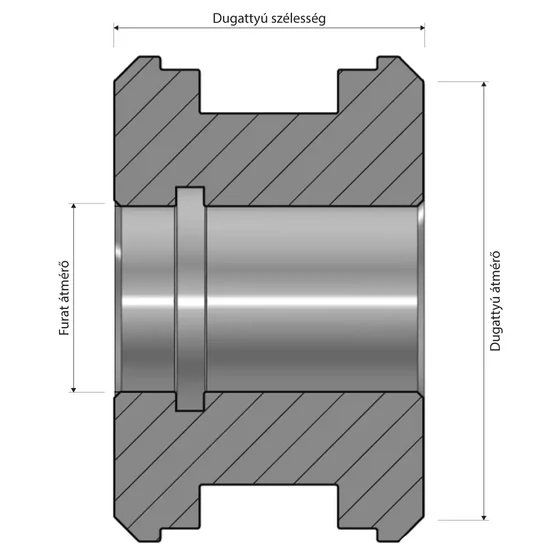 Picture 2/3 -Threaded piston for GER - NBPFG0632420