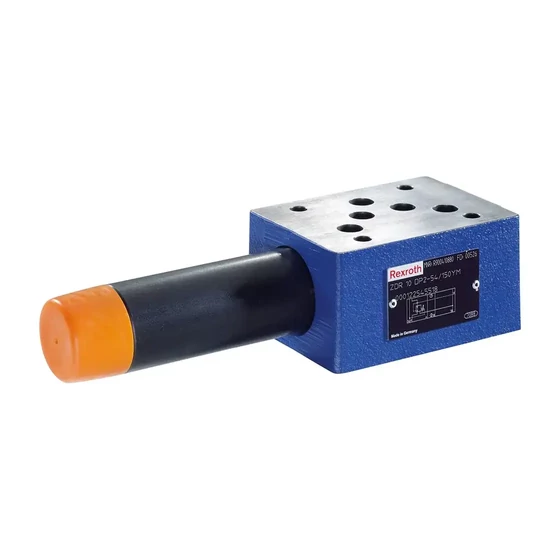 ZDR 10 DP2 5X/210YM 210bar NA10 P-ági Nyomáscsökkentő közlap - HVNCK10PBR210