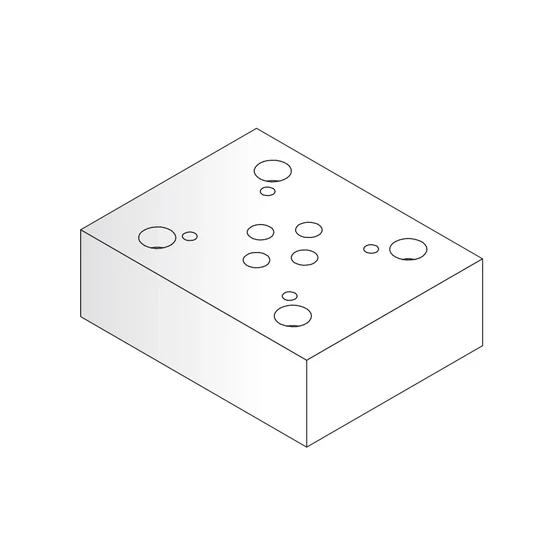 Picture 1/2 -Reduction plate - NG10/06 - ES 610-05-0