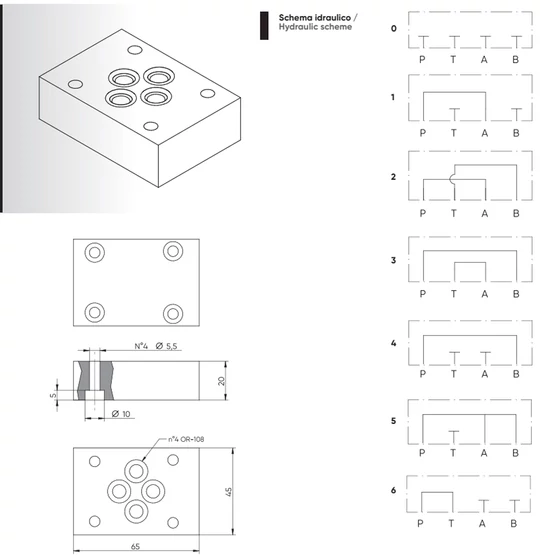 Picture 2/2 -End plate - NG06 - ES 06-00-20-3