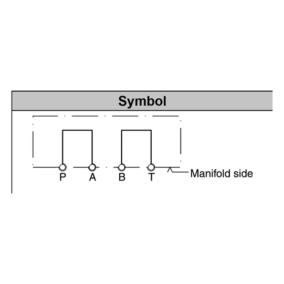 Picture 2/2 -End plate - NG06 - CS06080N - P - A, B - T