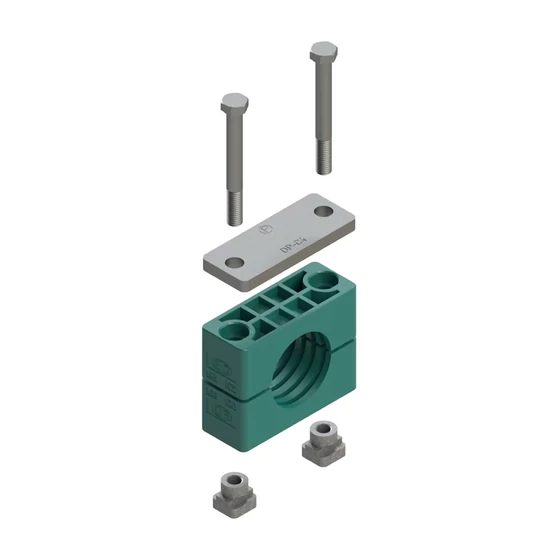 Pipe Clamp comp. - RCP3-112 heavy