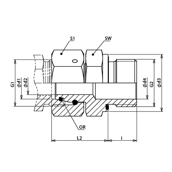 Picture 2/2 -Tube Coupling - EGE 06-LR