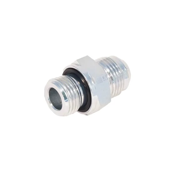 Picture 1/2 -Tube Coupling - (GE-UNF) - JIC 7/16"-20 - UNF 9/16"