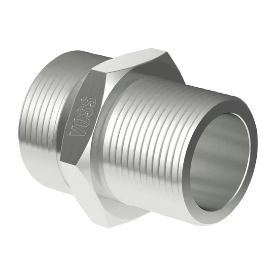 Picture 1/2 -Tube Coupling - GE 08-S - NPT 1/4"