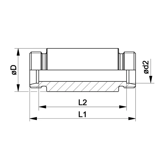 Picture 2/2 -Tube Coupling - ESV 12-L