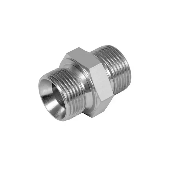 Picture 1/2 -Tube Coupling (G-BSP) - (K-K) - G1/4" - INOX
