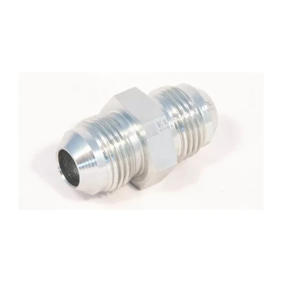 Picture 1/2 -Tube Coupling - (G-UNF) - JIC 7/16"-20