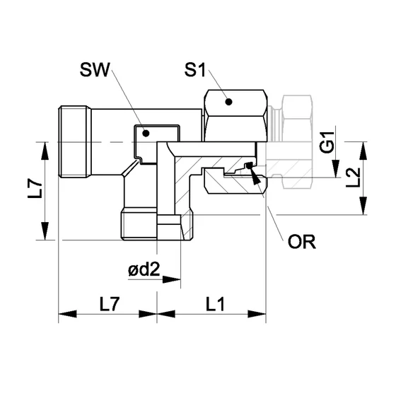 Picture 2/2 -Tube Coupling - EL 06-L