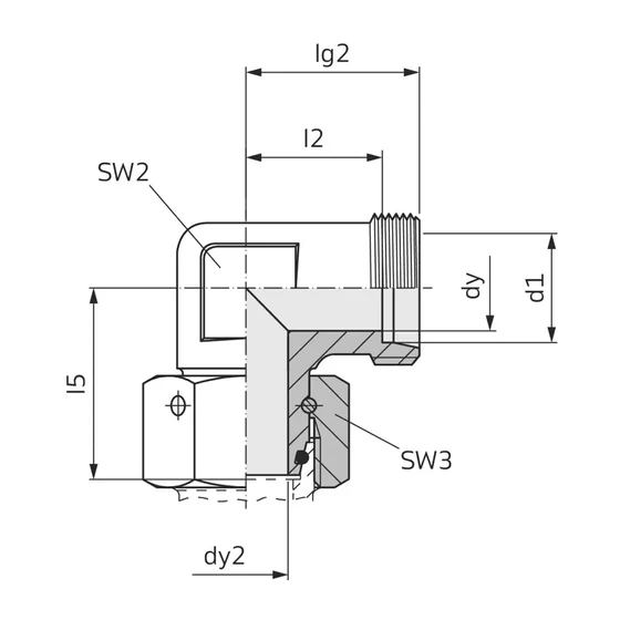 Picture 2/2 -Tube Coupling - EL 06-S