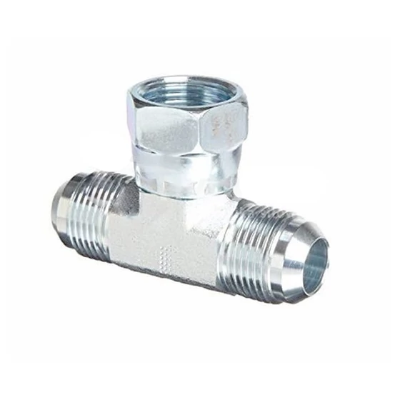 Kép 1/2 - T-idom rátét - (ET-UNF) - JIC 7/16"-20