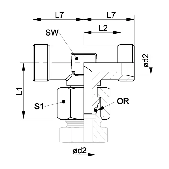 Picture 2/2 -Tube Coupling - ET 35-L