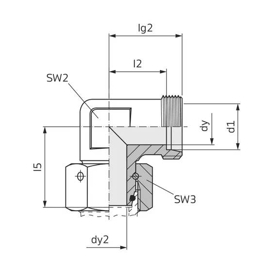 Picture 2/2 -Tube Coupling - EW 06-S