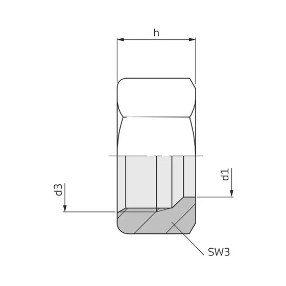 Picture 2/2 -Nut - M 30-S