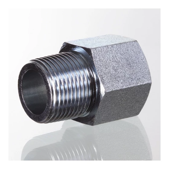 Picture 1/2 -Tube Coupling RI (K-B) G1/4"-G1/2" - KEG