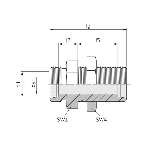 Picture 2/2 -Tube Coupling - SV 08-S