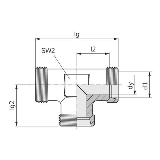 Picture 2/2 -Tube Coupling - T 16-S