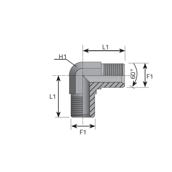 Tube Coupling (W-BSP) - (K-K) - 1"-1"