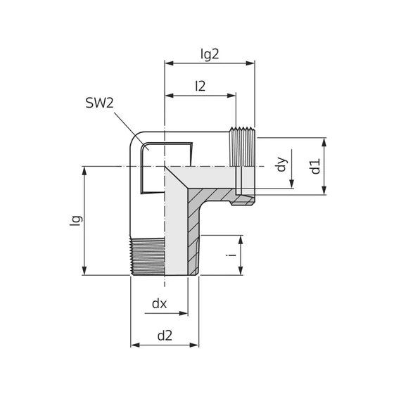 Picture 2/2 -Tube Coupling - WE 08-SM