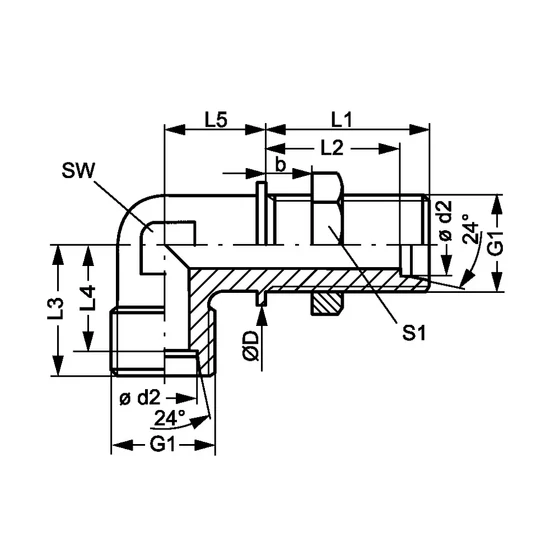 Kép 2/2 - Falazatátvezető könyök - WSV 06-L