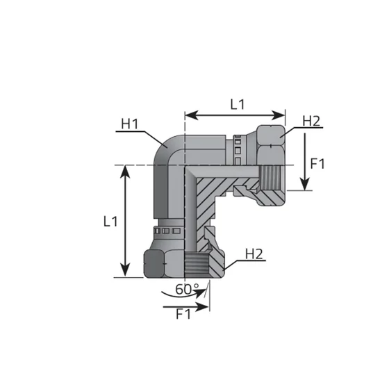 Picture 2/2 -Tube Coupling Sw./Sw. - 1"-1"