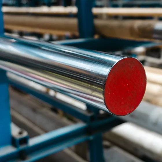 Krómozott köracél 135f7 20MnV6 - CKRM135000