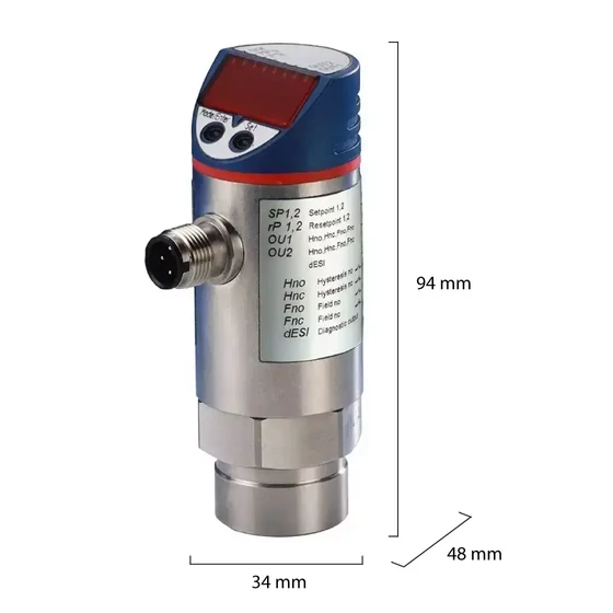Picture 2/2 -Pressure sensor - HEDE10A1-1X/250K41G24V