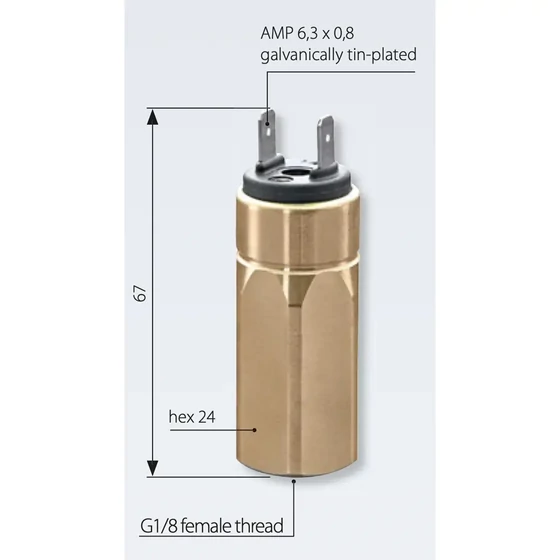 Picture 4/4 -Pressure switch - -200...+950 mbar - B1/8" - NC - 0151-455-15-3-001