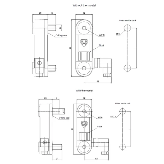 Picture 2/2 -Electrical and visual oil level indicator - LVK20AM122SSP01
