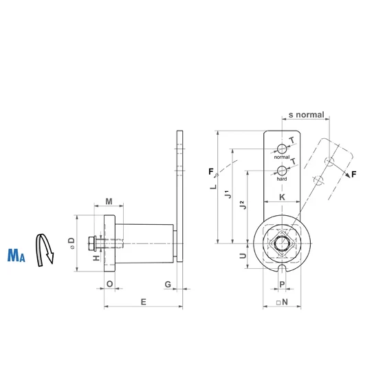 Picture 2/2 -Tensioner Device With Idler Hardware - SE 27