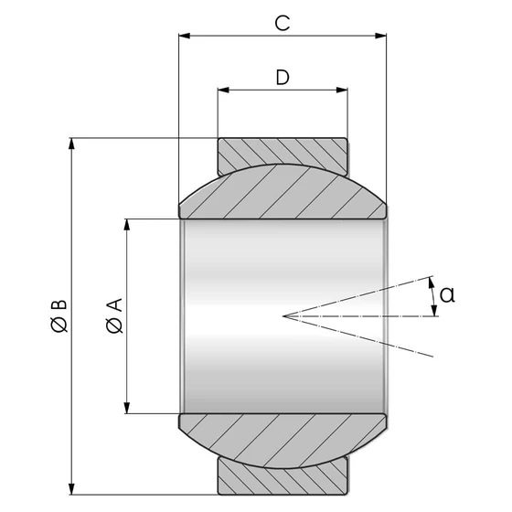 Picture 2/2 -Radial ball joint - NBGE30FW