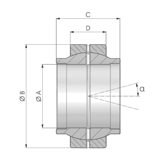 Picture 3/3 -Radial ball joint - NBGE50LO