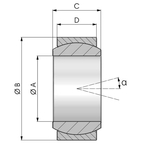 Picture 2/2 -Radial ball joint - NBGE10UK