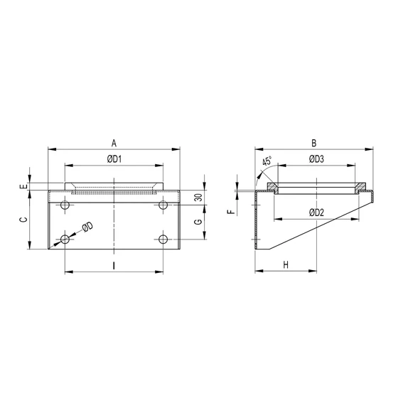 Picture 2/2 -Hydroaccumulator bracket - MA150-CP