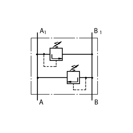 Picture 2/2 -Crossover relief valve - KPDR ˝ OMP-OMR 50-210bar
