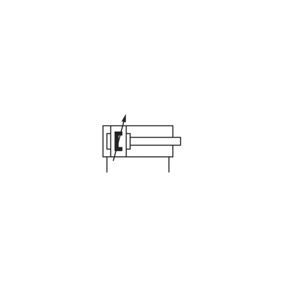 Picture 2/2 -Pneumatic cylinder - 167-061-000-0