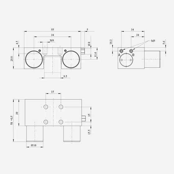 Picture 3/3 -Clamping cylinder - MKS1505AK-03
