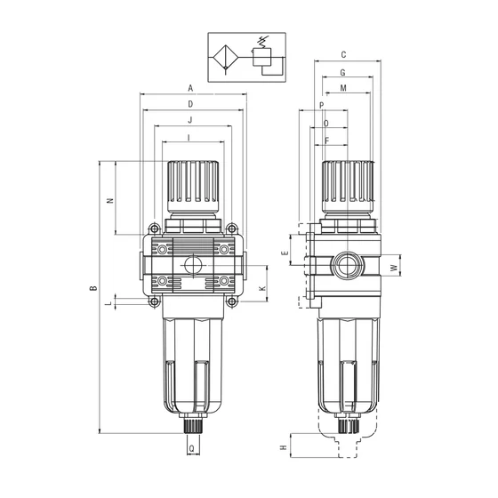 Picture 2/2 -Filter regulator - T030 204 232 000