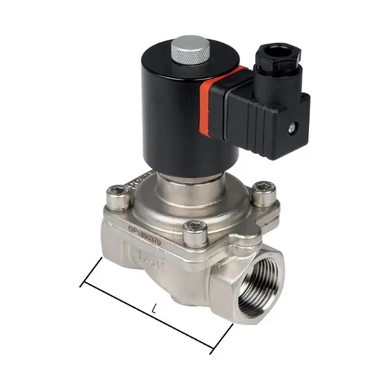 Kép 1/2 - 2/2 0-16 bar 24VDC G1/2" NC Mágnesszelep rozsdamentes - PVE22DAC024000